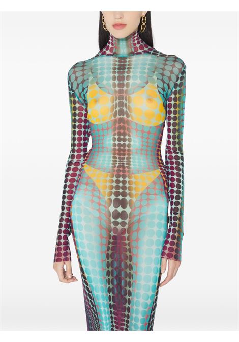 lomg dress woman multicolor JEAN PAUL GAULTIER | 26/01-W-DR131-M018P502710